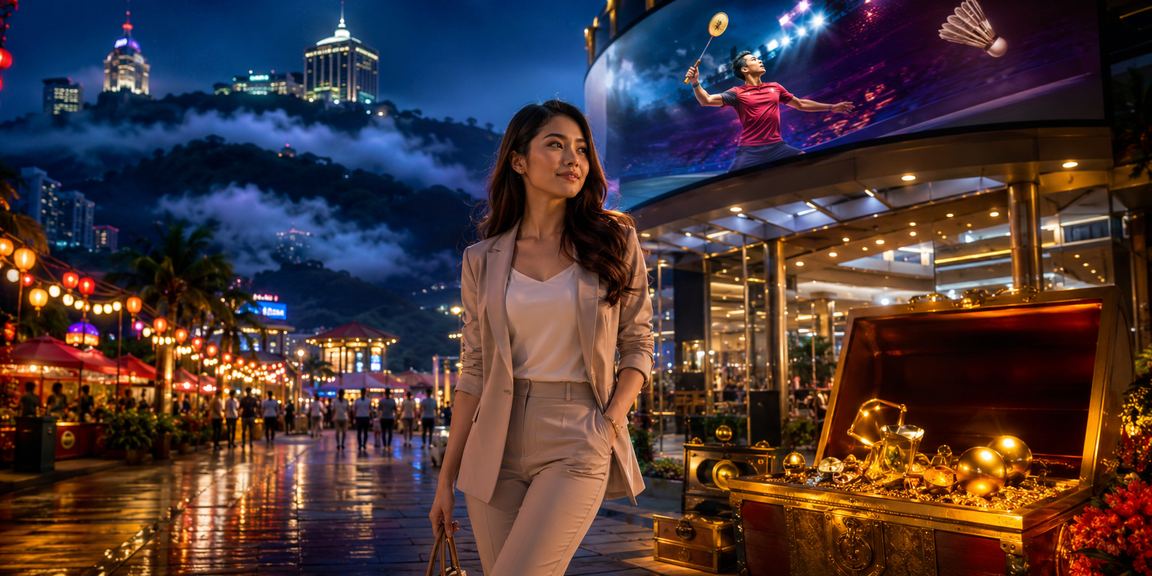 Suasana hiburan kasino Genting Highlands dalam platform limau77 Malaysia